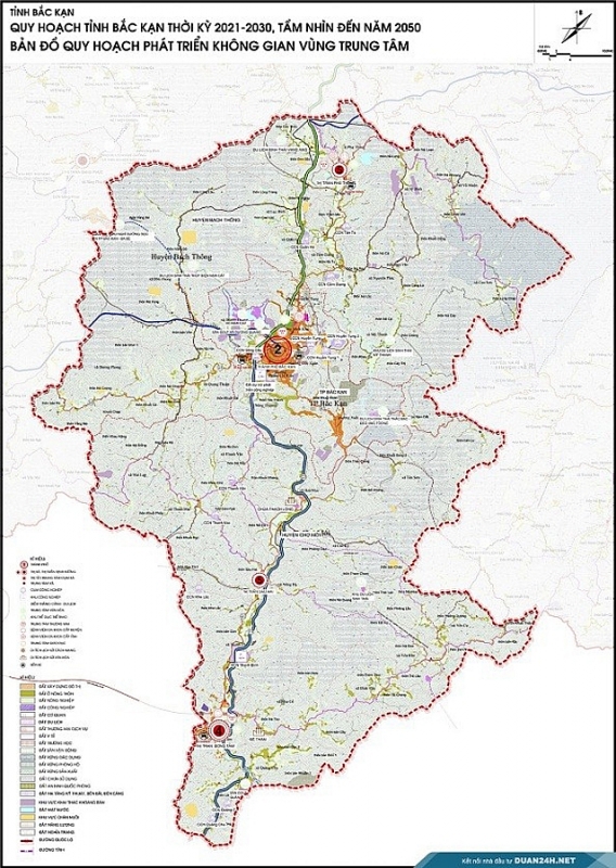 bac kan trien khai lap 3 quy hoach xay dung vung lien huyen