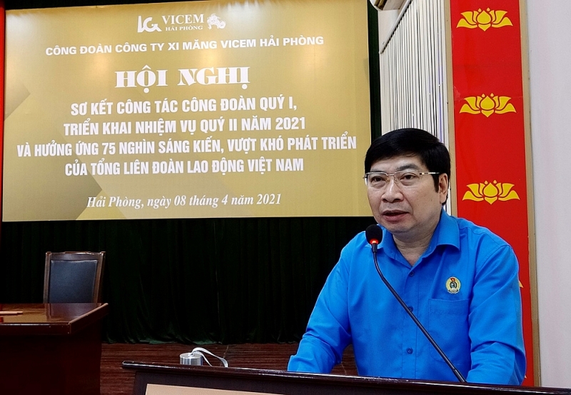 cong doan vicem hai phong phat dong huong ung chuong trinh 75 nghin sang kien vuot kho phat trien