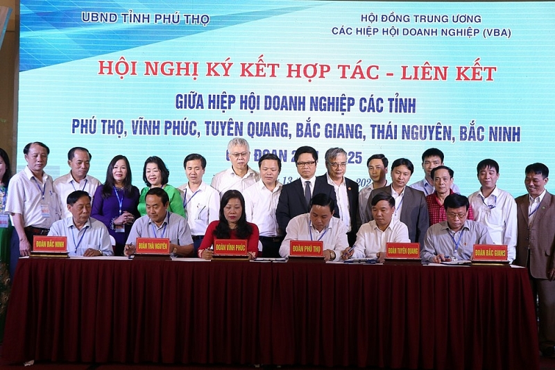 phu tho to chuc hoi nghi ky ket hop tac lien ket giai doan 2021 2025 giua hiep hoi doanh nghiep cac tinh