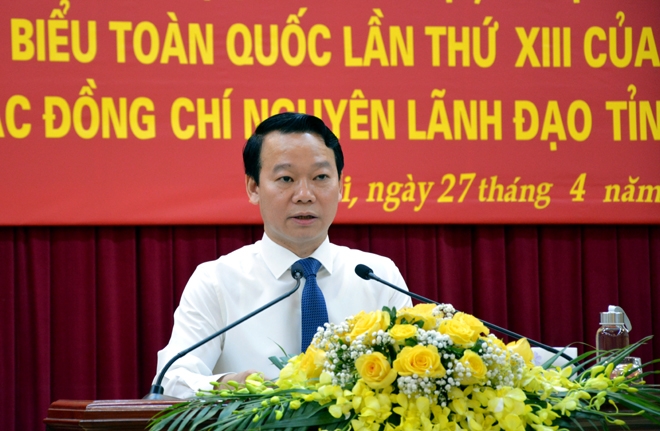 Yên Bái: Tổ chức Hội nghị nghiên cứu, học tập, quán triệt Nghị quyết Đại hội XIII của Đảng