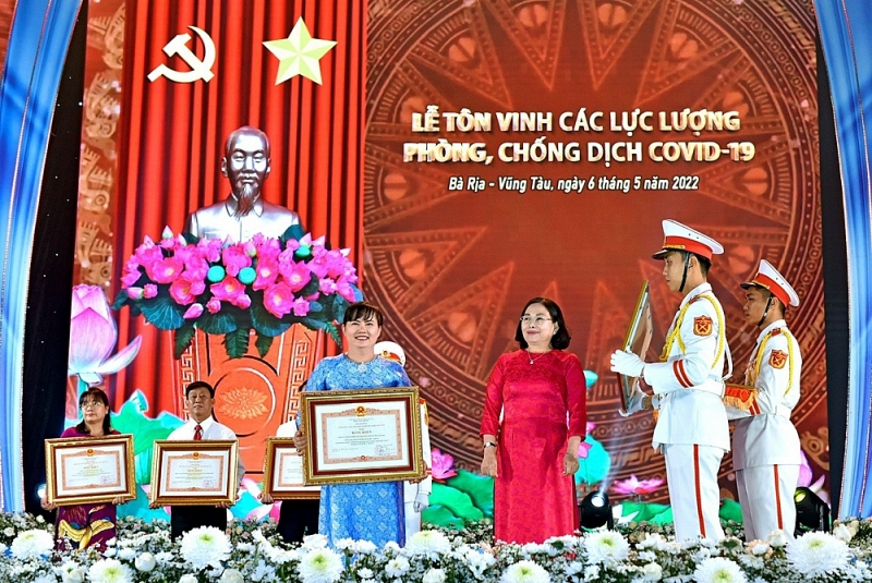 ba ria vung tau ton vinh cac luc luong phong chong dich covid 19