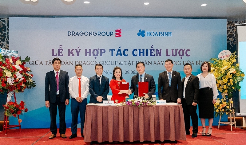 tap doan dragongroup va tap doan xay dung hoa binh ky ket hop tac chien luoc