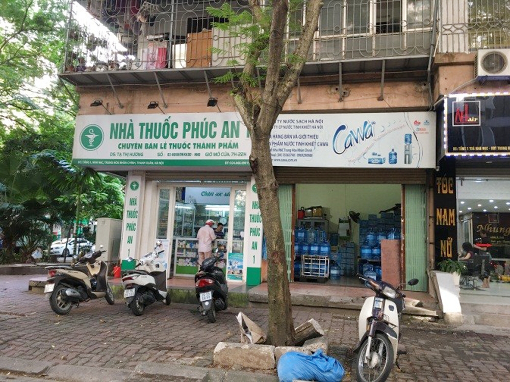 Vẫn tồn tại nhiều cơ sở kinh doanh tại tầng 1 nhà tái định cư