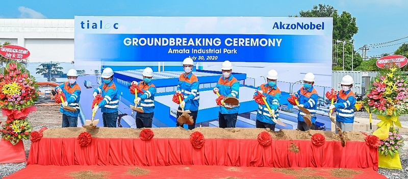 akzonobel dau tu xay dung nha may san xuat xanh tai viet nam