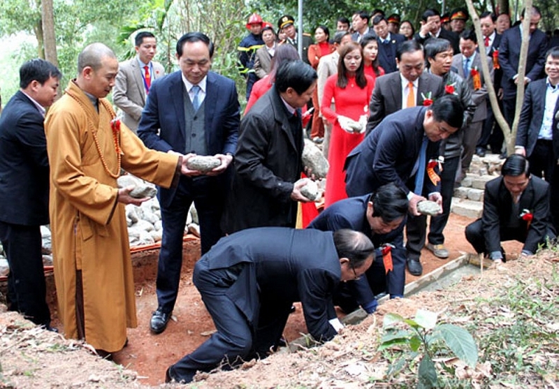 thai nguyen du an trong diem khu du lich tam linh ho nui coc cham vi dau