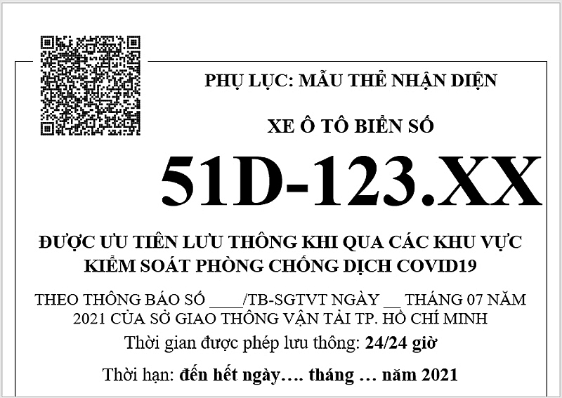 huong dan tao luong xanh cho phuong tien qua lai thanh pho ho chi minh