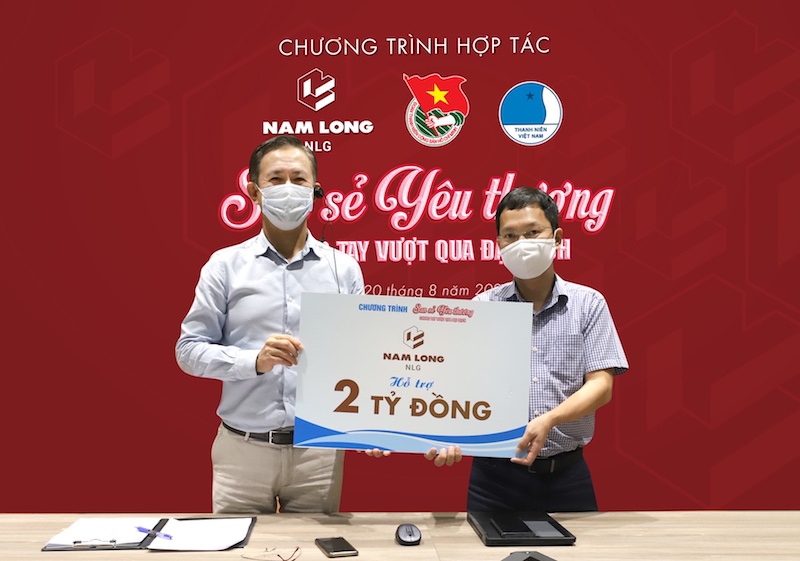 Hỗ trợ 5 tỷ đồng - Nam Long chung tay chống dịch Covid-19