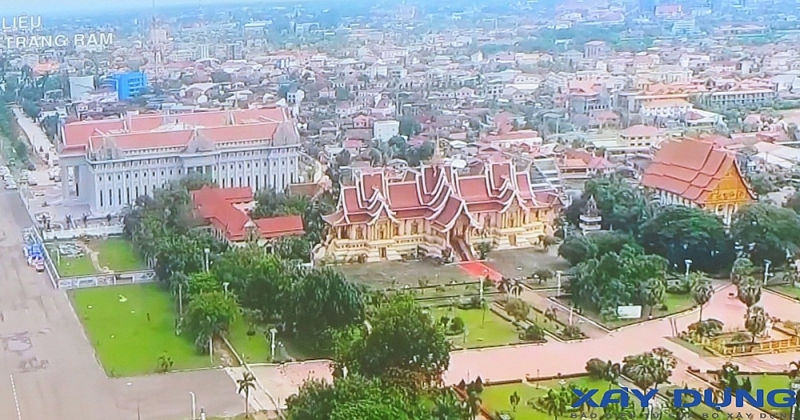 chinh thuc nghiem thu hoan thanh nha quoc hoi moi cua lao