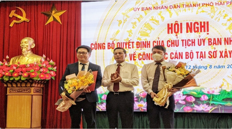 Hải Phòng có tân Giám đốc Sở Xây dựng