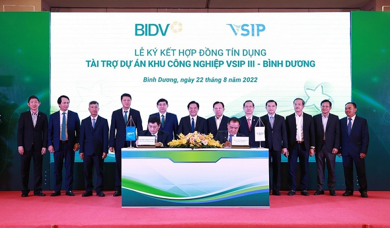 bidv tai tro 4600 ty dong xay dung khu cong nghiep vsip iii