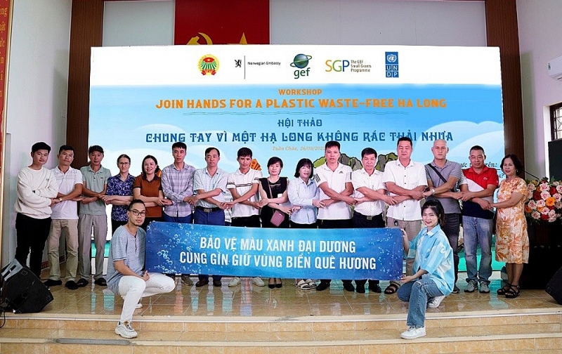 undp to chuc hoi thao chung tay vi mot ha long khong rac thai nhua