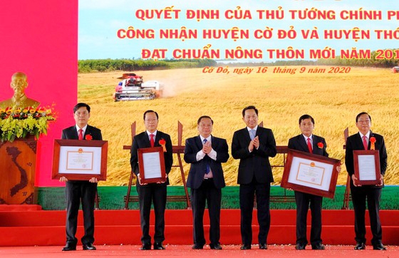 Cần Thơ: Thới Lai và Cờ Đỏ đạt huyện chuẩn Nông thôn mới nâng cao năm 2020