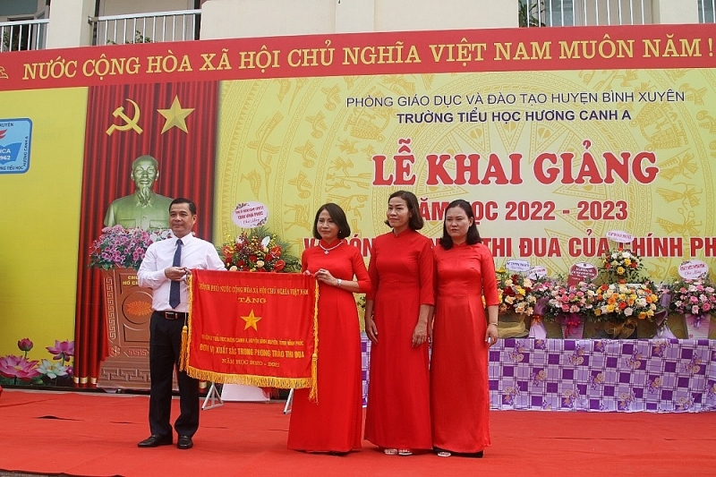 binh xuyen vinh phuc tung bung ngay khai giang nam hoc 2022 2023