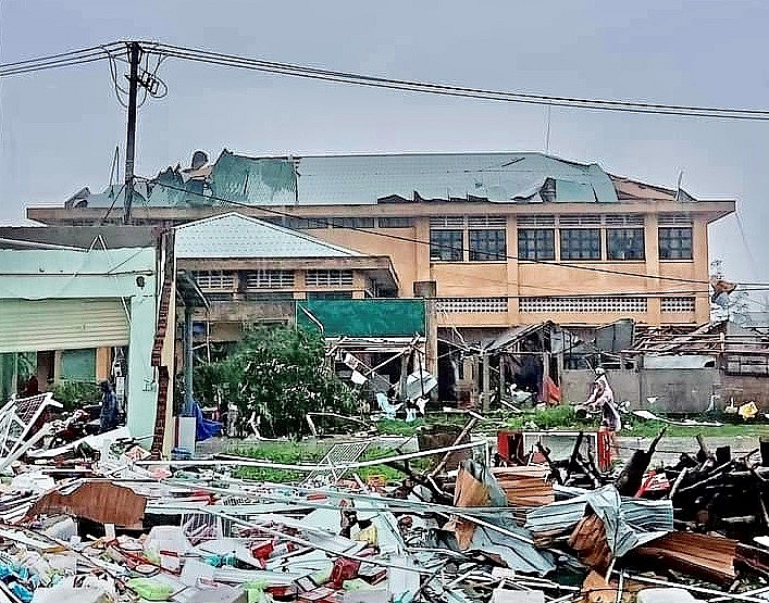 quang tri nhung thiet hai ban dau do anh huong cua bao so 4