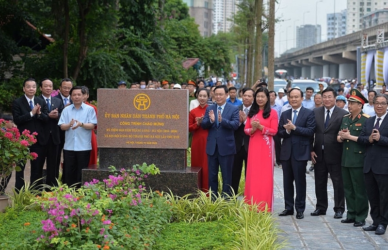 khanh thanh tuyen duong vanh dai 3 di thap qua ho linh dam