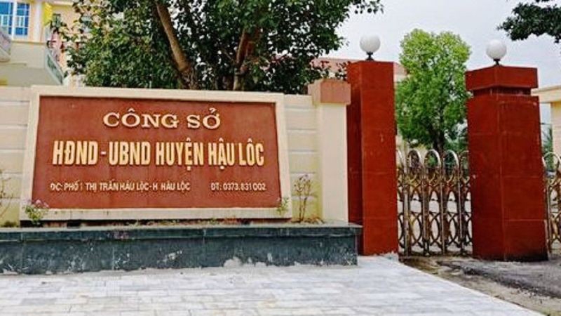 Hậu Lộc (Thanh Hóa): Khởi tố Trưởng phòng Tài nguyên và Môi trường liên quan đến sai phạm về đất đai