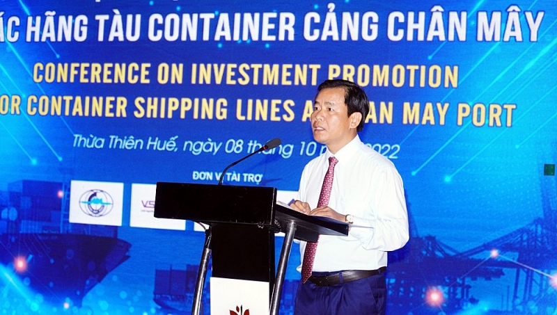 thua thien hue xuc tien dau tu cac hang tau container cang chan may