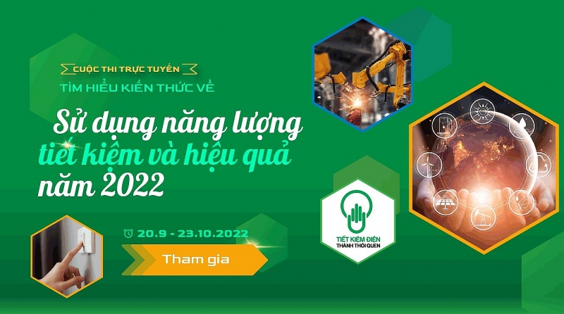 hon 61000 nguoi tham gia thi truc tuyen tim hieu kien thuc ve su dung nang luong tiet kiem va hieu qua