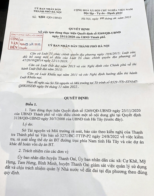 ha no i ra quye t di nh dung die u chi nh ten nguo i su du ng da t ta i khu do thi thanh ha