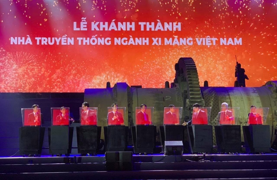 Khánh thành nhà truyền thống ngành Xi măng - Nơi tái hiện lịch sử 120 năm