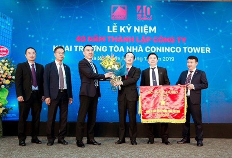 Kỷ niệm 40 năm thành lập Coninco và khai trương tòa nhà Coninco Tower