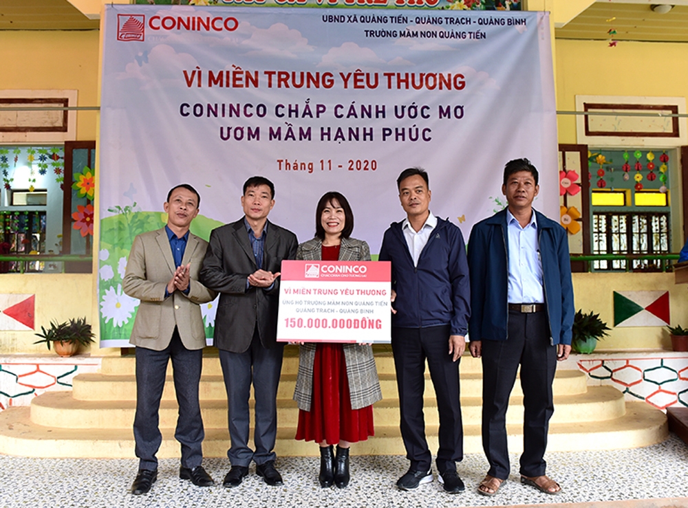 CONINCO: Hành trình “Chắp cánh ước mơ, ươm mầm hạnh phúc”