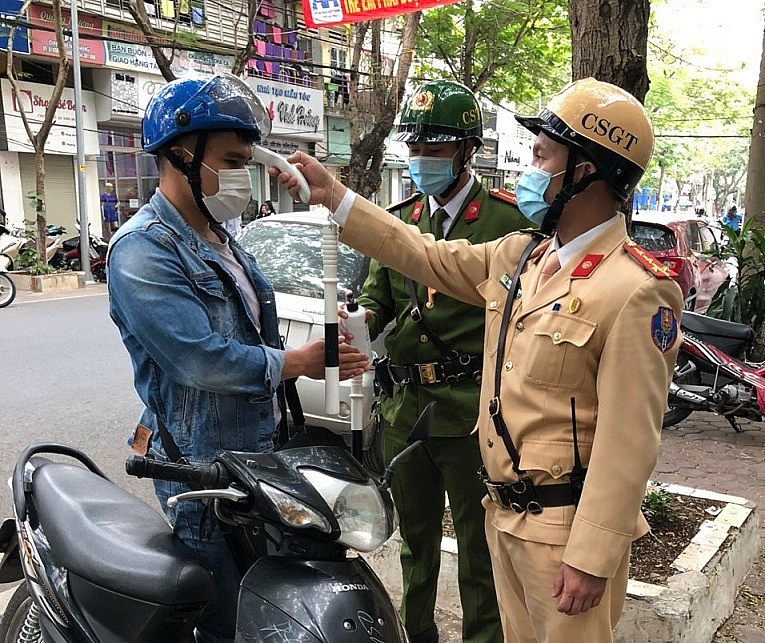 hong bang hai phong dam bao trat tu an toan giao thong van minh do thi