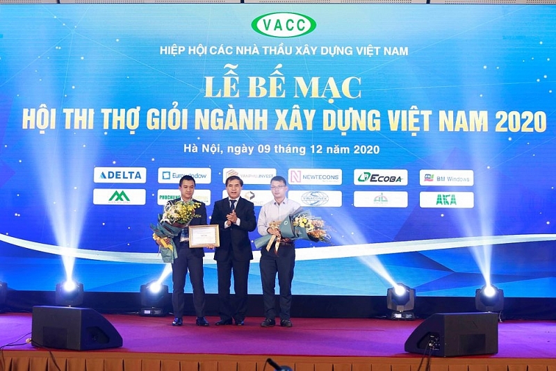 trao giai hoi thi tho gioi nganh xay dung viet nam nam 2020