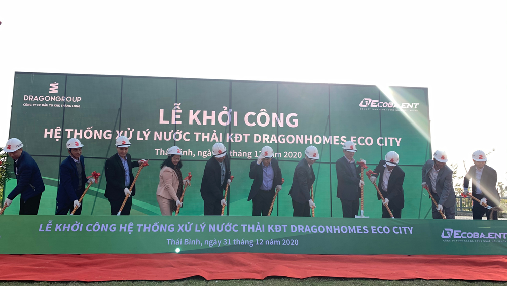 thai binh khoi cong he thong xu ly nuoc thai cong nghe hien dai tai khu do thi dragonhomes eco city