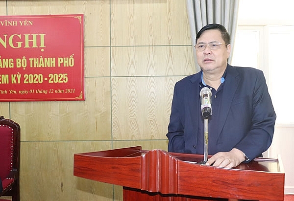 vinh phuc dang bo thanh pho vinh yen to chuc hoi nghi lan thu 7 nhiem ky 2020 2025