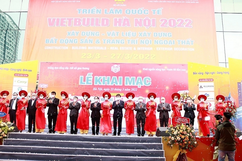 Khai mạc Triển lãm Vietbuild 2022 với chủ đề Xây dựng - Vật liệu xây dựng - Bất động sản & Trang trí nội ngoại thất