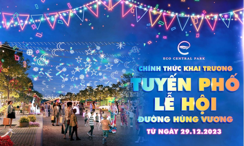 Nghệ An: Sắp khai trương tuyến phố lễ hội- check in- ẩm thực hấp dẫn nhất thành phố Vinh