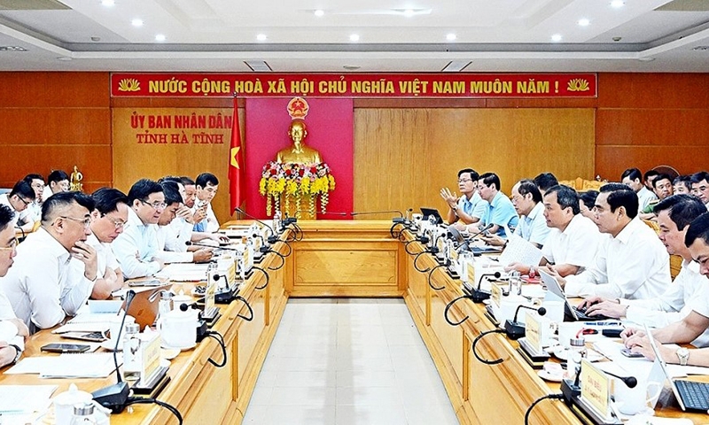 Hà Tĩnh: Phối hợp, triển khai các giải pháp thúc đẩy đầu tư dự án của Tập đoàn Dầu khí Việt Nam